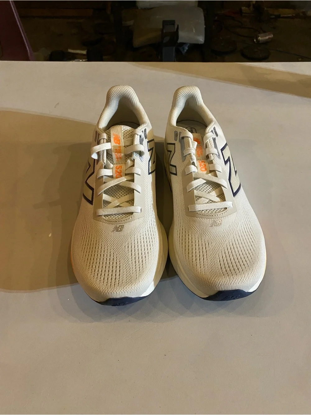 New Balance Fresh Foam 520 V9 Unisex Size 12/10.5 White Running Shoes NEW